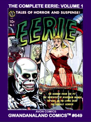cover image of The Complete Eerie: Volume 1